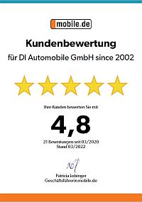 top rated car dealer at Mobile.de 